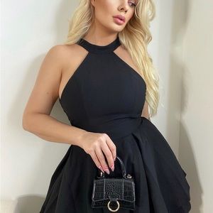 Cute short black dress